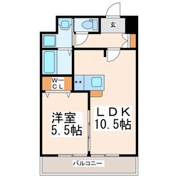 フォーエス本山の物件間取画像